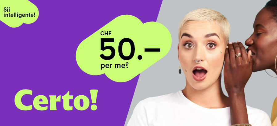 Richieda subito la carta per ottenere un doppio bonus!